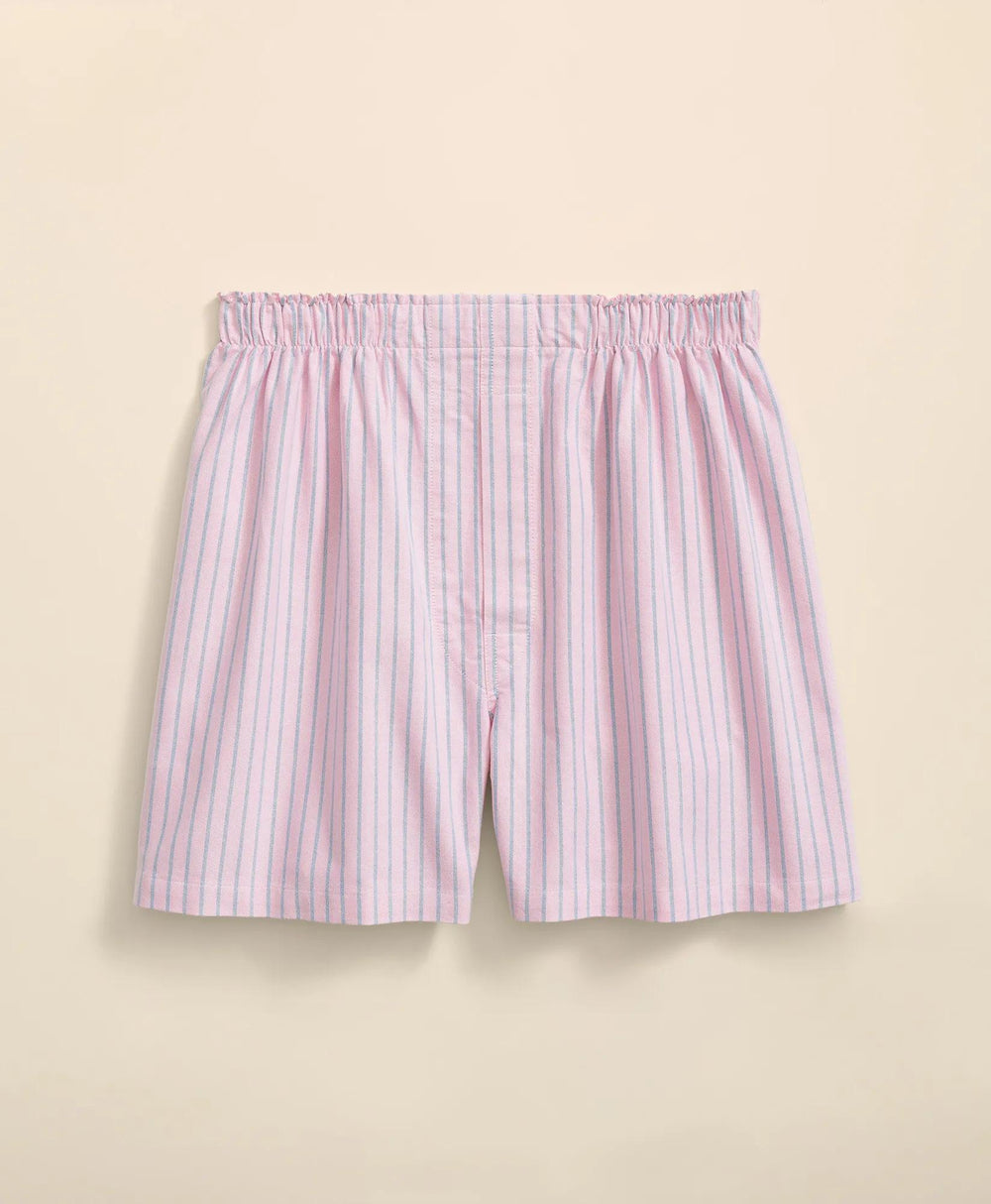 Cotton Oxford Striped Boxers | Brooks Brothers cheap