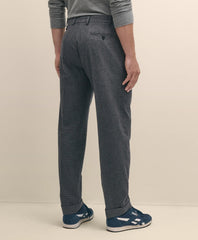 Cotton Pleated Side-Tab Checked Chino | Brooks Brothers discount