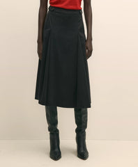 Cotton Twill A-Line Skirt | Brooks Brothers discount