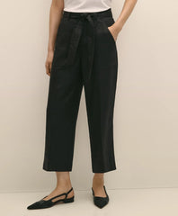 Belted Wide-Leg Utility Pants | Brooks Brothers on sale