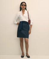 Denim Straight Skirt | Brooks Brothers discount
