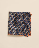 Diamond Motif Silk Pocket Square | Brooks Brothers for sale