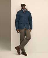 Diamond-Quilted Blazer in Cotton Blend | Brooks Brothers online