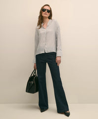Drapey Thin Stripe Shirt | Brooks Brothers for sale