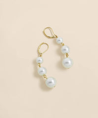 Faux-Pearl Drop Earrings | Brooks Brothers online shop