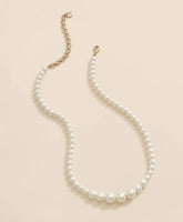 Faux-Pearl Gold-Plated Necklace | Brooks Brothers sale