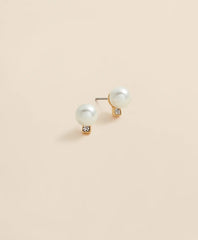 Faux Pearl Stud Earrings | Brooks Brothers sale