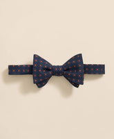 Floral Motif Silk Bow Tie | Brooks Brothers discount