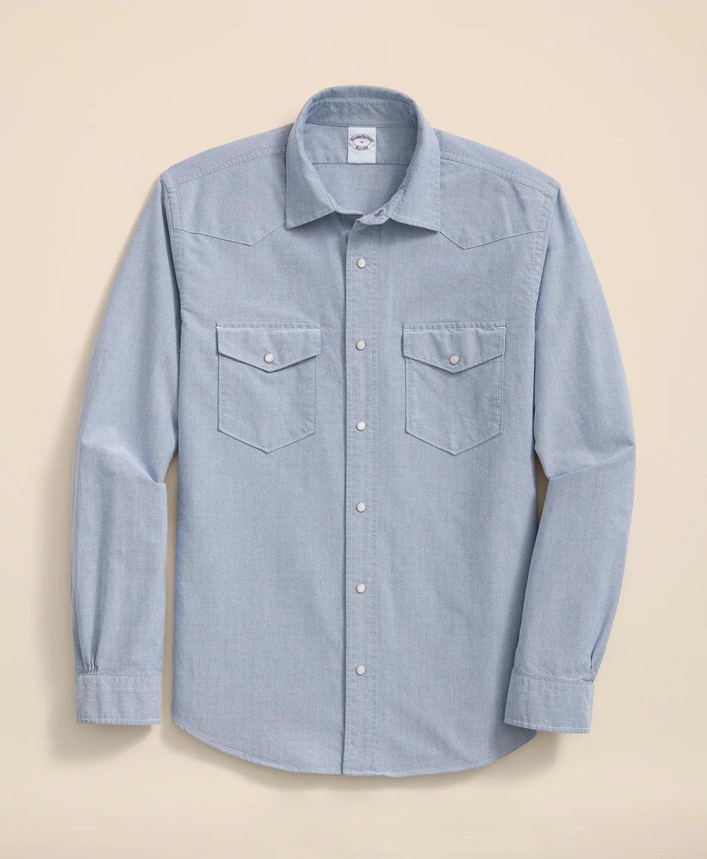 Friday Oxford Western Shirt | Brooks Brothers cheap