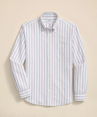 Friday Shirt, Oxford Ribbon Stripe | Brooks Brothers on sale