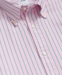 Friday Shirt, Oxford Ribbon Stripe | Brooks Brothers online shop
