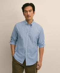 Friday Shirt, Poplin Butcher Striped | Brooks Brothers discount