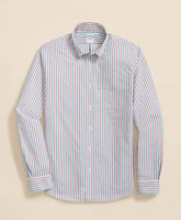 Friday Shirt, Poplin Holiday Stripe | Brooks Brothers discount