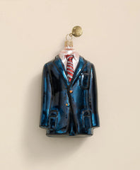 Glass BB Suit Ornament | Brooks Brothers online shop
