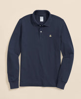 Golden Fleece® Stretch Supima® Long-Sleeve Polo Shirt | Brooks Brothers online shop