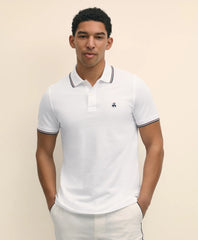 Golden Fleece® Supima® Tipped Polo Shirt | Brooks Brothers on sale