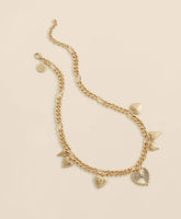 Gold-Toned Heart Charm Necklace | Brooks Brothers discount