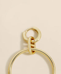 Gold-Toned Mariner Link Drop Hoop Earrings | Brooks Brothers for sale