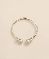 Gold-Tone Faux-Pearl Bangle | Brooks Brothers online shop