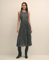 Leaf Motif Jacquard Dress | Brooks Brothers on sale