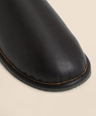 Leather Shearling Slippers | Brooks Brothers online