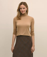 Lightweight Modal Cashmere Turtleneck | Brooks Brothers online shop