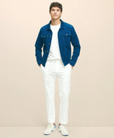 Medium Wale Corduroy Indigo Trucker Jacket | Brooks Brothers online
