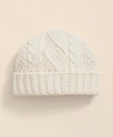 Merino Wool Aran Knit Hat | Brooks Brothers for sale