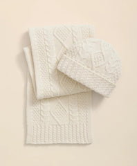 Merino Wool Aran Knit Hat | Brooks Brothers for sale
