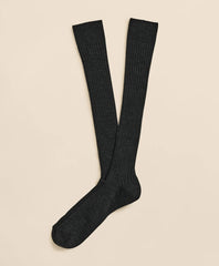 Merino Wool Blend Over-the-Calf Ribbed Socks | Brooks Brothers sale