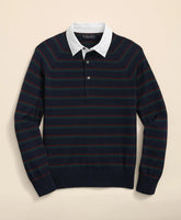 Merino Wool Rugby Sweater | Brooks Brothers for sale