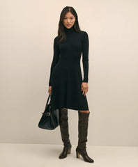 Merino Wool Turtleneck Dress | Brooks Brothers cheap