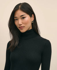 Merino Wool Turtleneck Dress | Brooks Brothers cheap