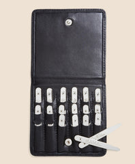 Metallic Collar Stays with Nappa Leather Case | Brooks Brothers online