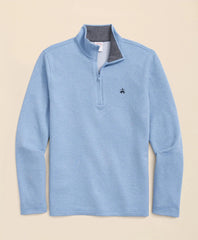 Cotton Blend Pique Quarter-Zip | Brooks Brothers for sale