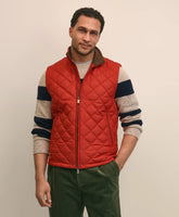 Paddock Diamond Quilted Vest | Brooks Brothers on sale