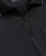 Performance Series Long-Sleeve Zip-Neck Polo Shirt | Brooks Brothers on sale