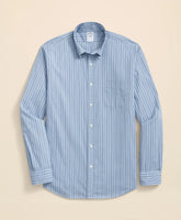 Performance Series Stretch Polo Button-Down Collar, Striped Sport Shirt | Brooks Brothers sale