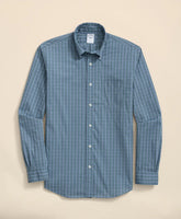 Performance Series Stretch Polo Button-Down Collar, Tartan Sport Shirt | Brooks Brothers on sale