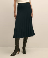 Cable Knit Midi Sweater Skirt | Brooks Brothers for sale
