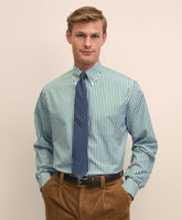 The Archive Supima® Cotton Bengal Stripe Dress Shirt | Brooks Brothers on sale