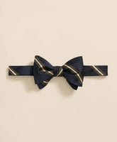 Rep Stripe Silk Bow Tie | Brooks Brothers online shop