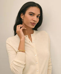 Rope Twist Gold-Toned Hoop Earrings | Brooks Brothers cheap