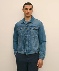 Selvedge Denim Jacket | Brooks Brothers discount