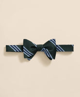 Silk BB#1 Rep Striped Bow Tie | Brooks Brothers online shop