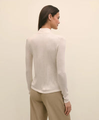Silk Cashmere Twist Neck Sweater | Brooks Brothers for sale