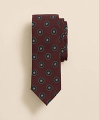 Silk Geometric Tie | Brooks Brothers on sale