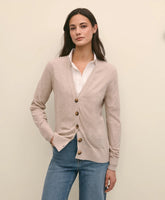 Silk Marled Knit Relaxed Cardigan | Brooks Brothers sale