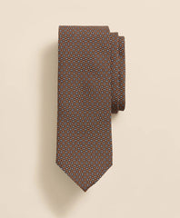 Silk Mini Geometric Tie | Brooks Brothers cheap