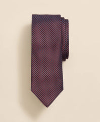Silk Mini Geometric Tie | Brooks Brothers online